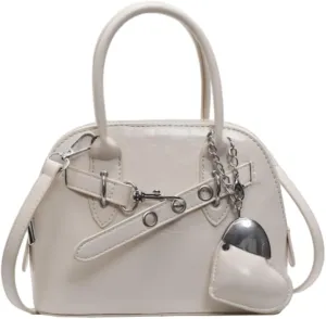 Shell Shaped Crossbody Bags for Women Spring Tote Bag for Women 2025 Designer Handbags Y2k Purse Satchel Sling Bag Trending