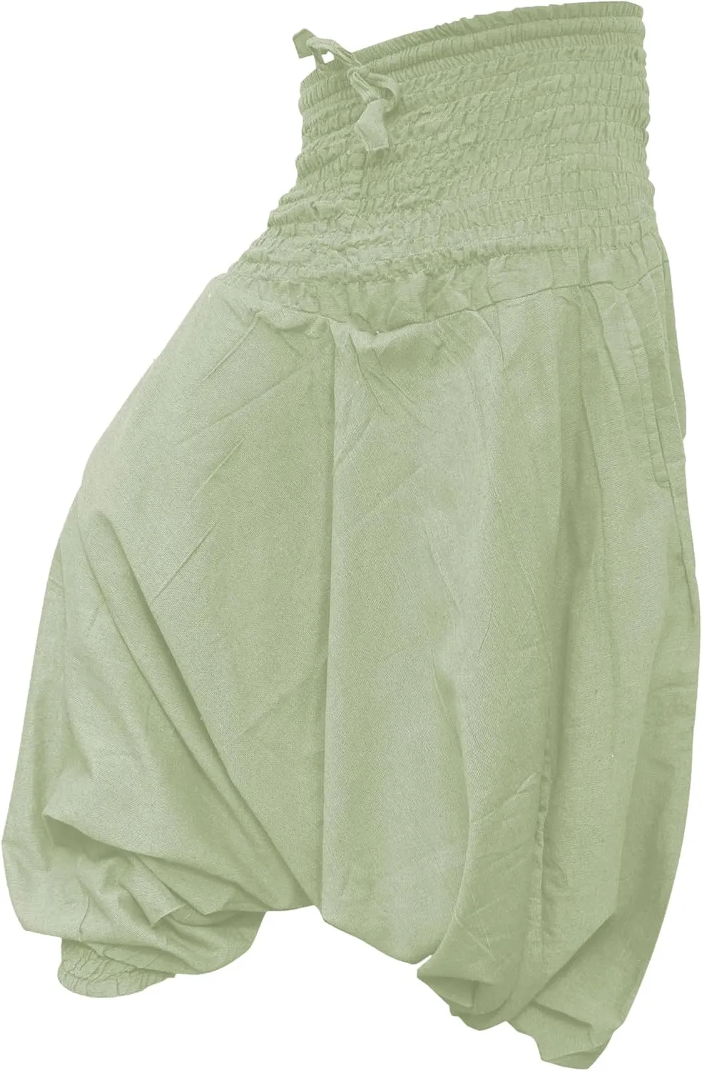 Shopoholic Fashion Plain Hippie Harem Aladdin Baggy Loose Fit Genie Gypsy Trouser Pants