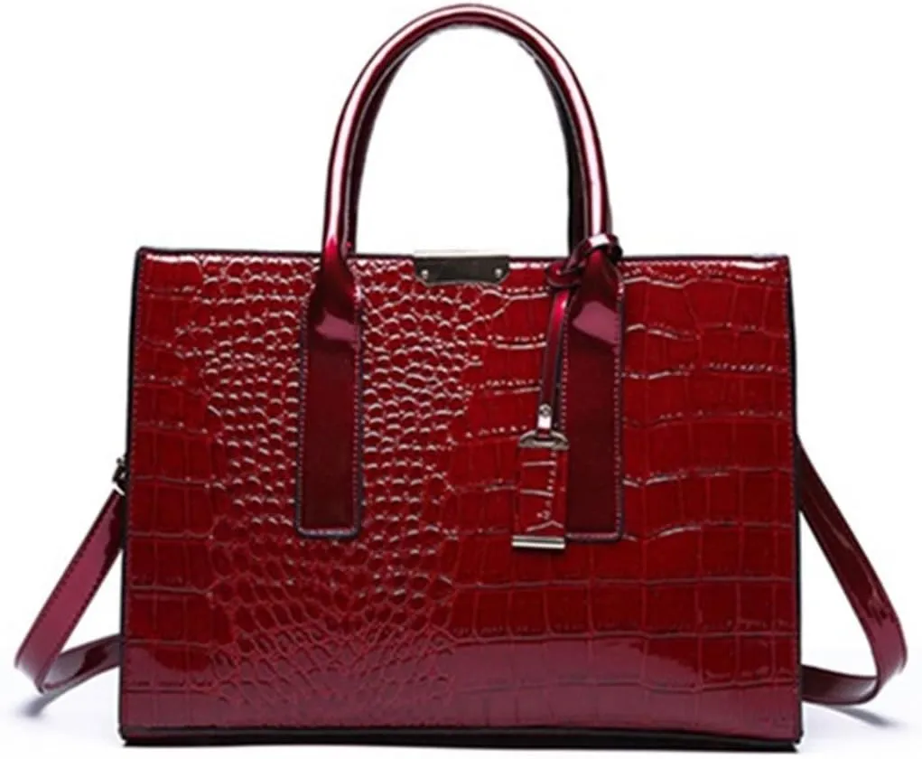 Shoulder Bag Large Capacity Women's Handbag - Stylish Shoulder Messenger Bag for Ladies(Black)