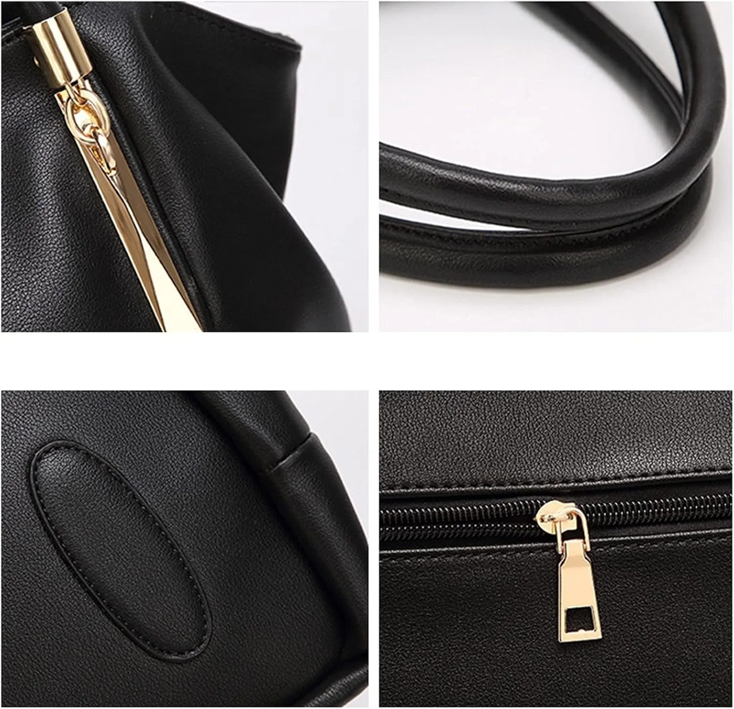 Shoulder Bags PU Leather Women Bags Top-Handle Bag Ladies Shoulder Bags for Women Women Handbags(Beige)