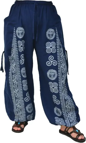 Siamrose Yoga Harem Pants Men Women Baggy Casual Lounge Trousers Adjustable Length 2 Pockets