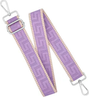 Silver Hardware Purse Strap,Replacement Crossbody Adjustable Shoulder Strap for Handbag Bag