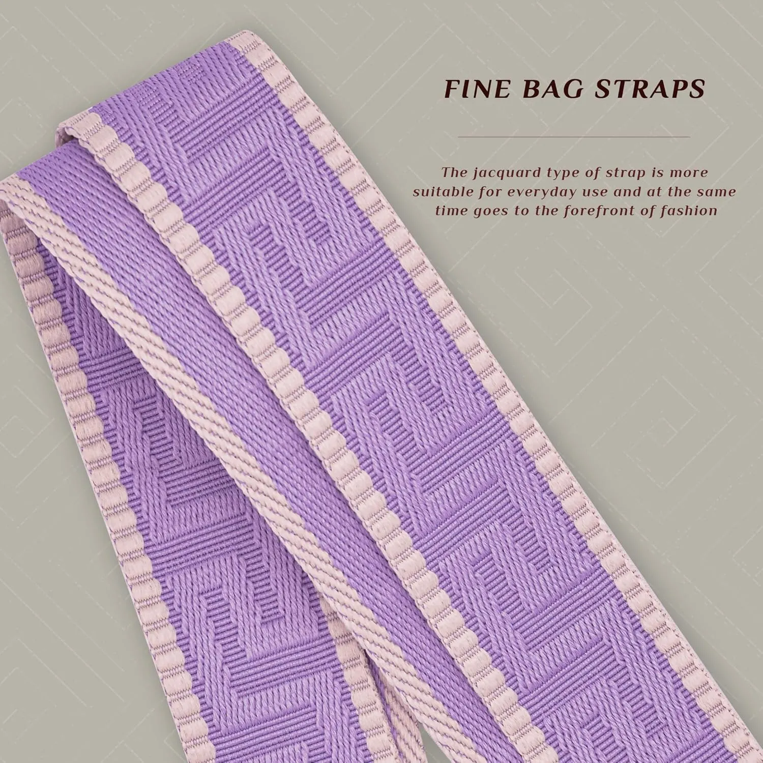 Silver Hardware Purse Strap,Replacement Crossbody Adjustable Shoulder Strap for Handbag Bag