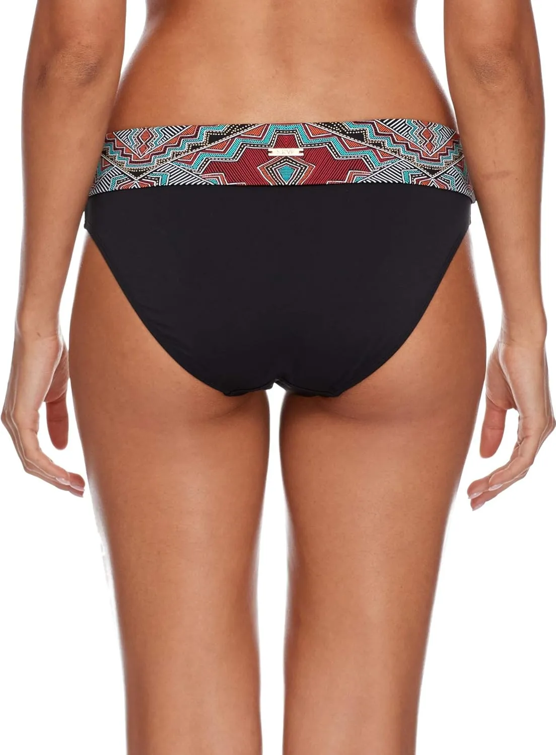 SKYE Women's Standard Mid Waist Full Coverage Bikini Bottom Swimsuit