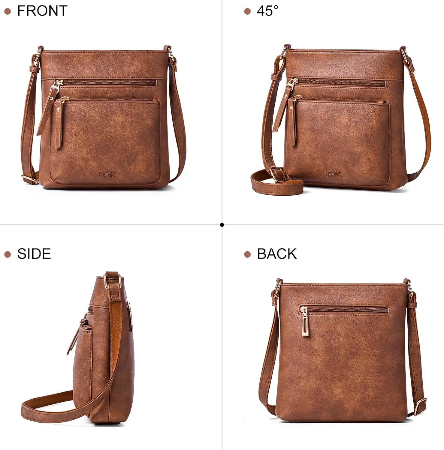 Small Crossbody Bags for women,Soft Leather Cell Phone Purse Lightweight,Little Crossbody Purses Women Trendy with Card slots