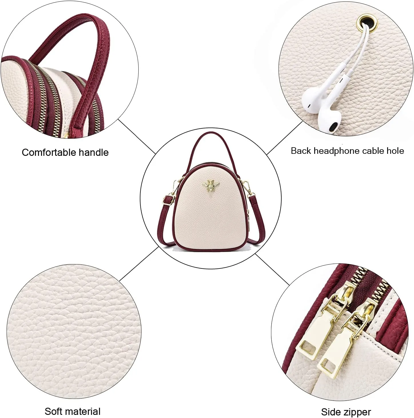 Small Crossbody Bags Shoulder Bag for Women Stylish Ladies Messenger Bags Purse and Handbags Wallet