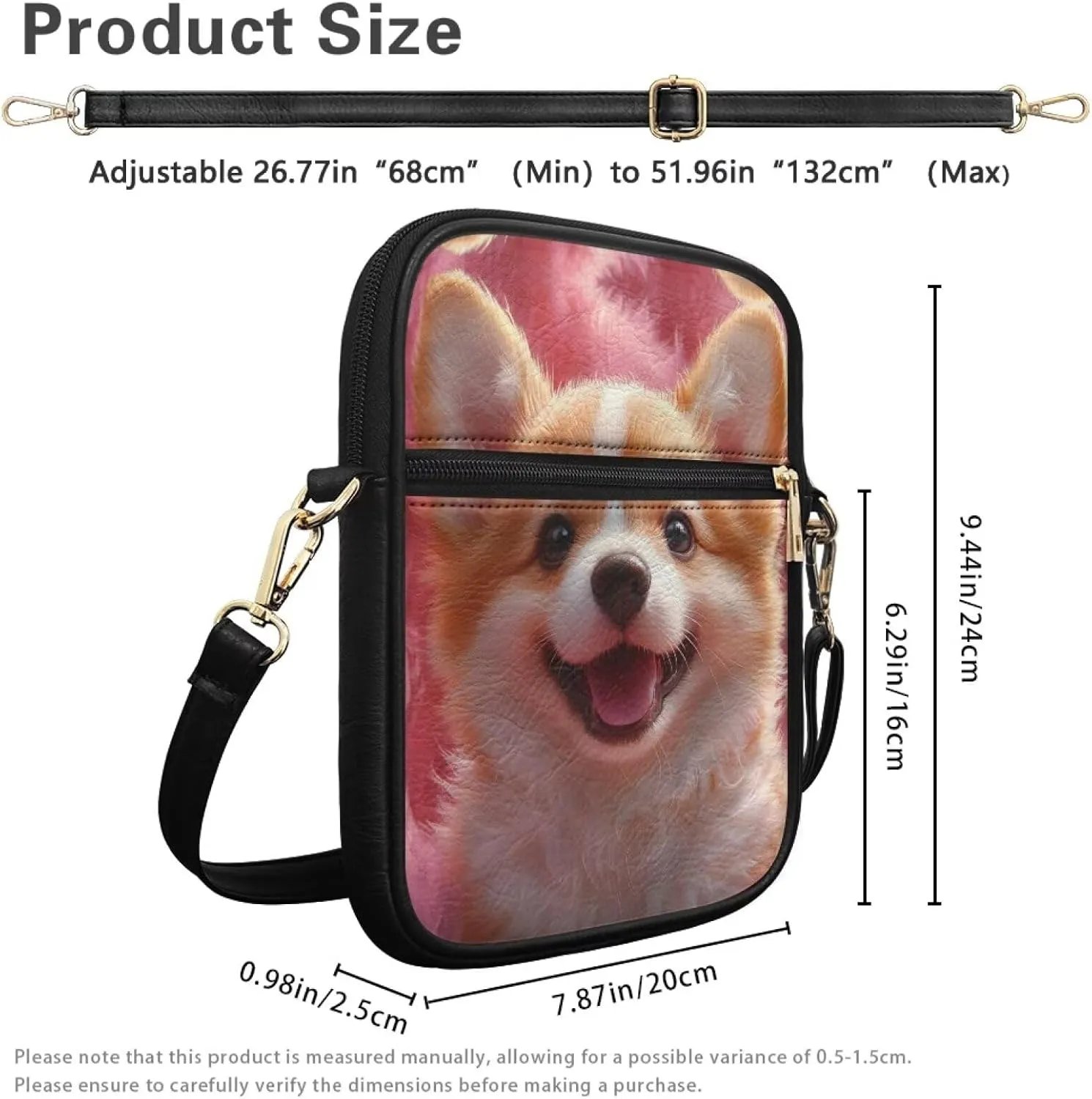 Small Messenger Bag Purse Lightweight Small Satchel Cell Phone Purses Travel Pouch Shoulder Bag for Women