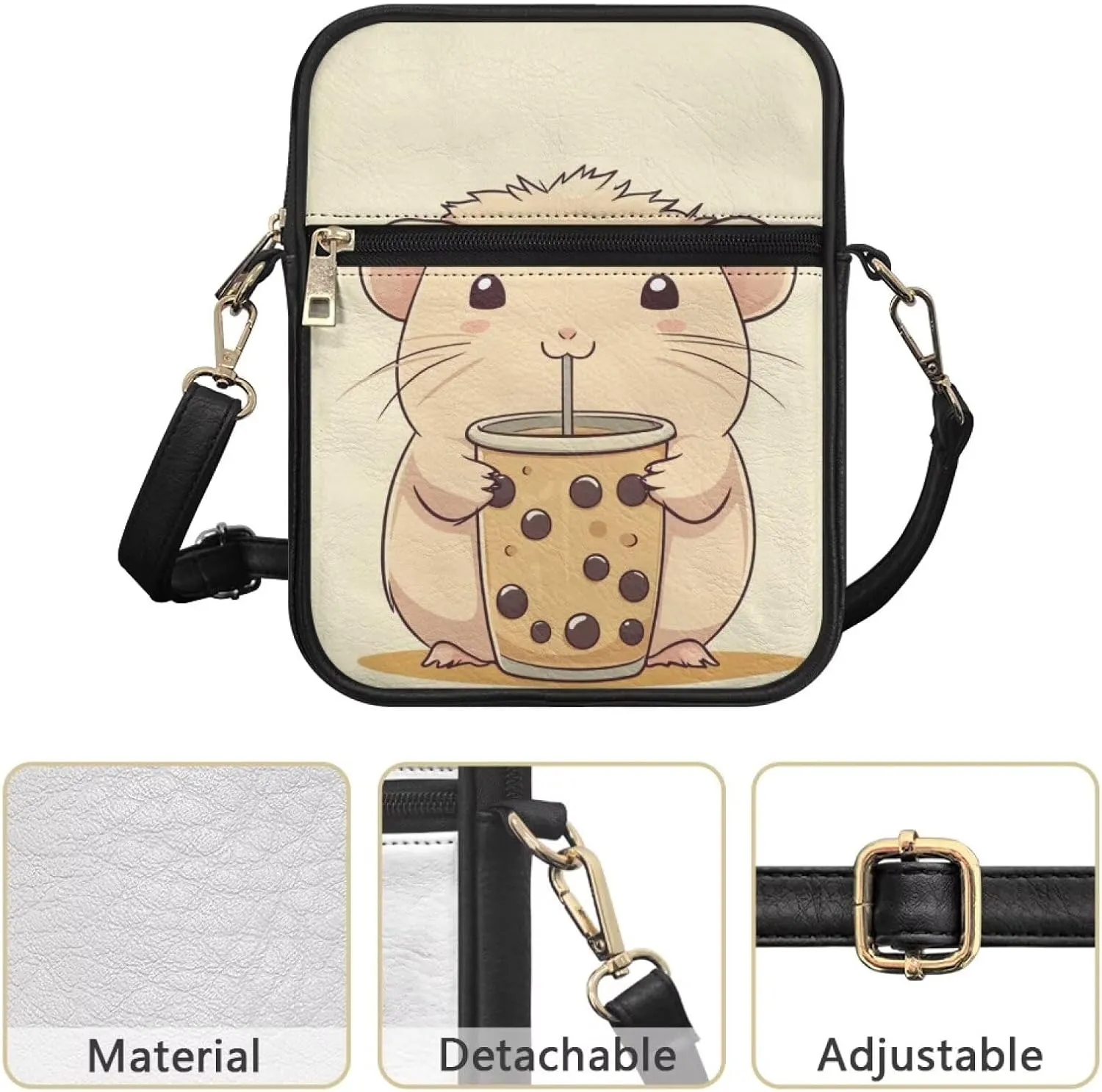 Small Messenger Bag Purse Lightweight Small Satchel Cell Phone Purses Travel Pouch Shoulder Bag for Women