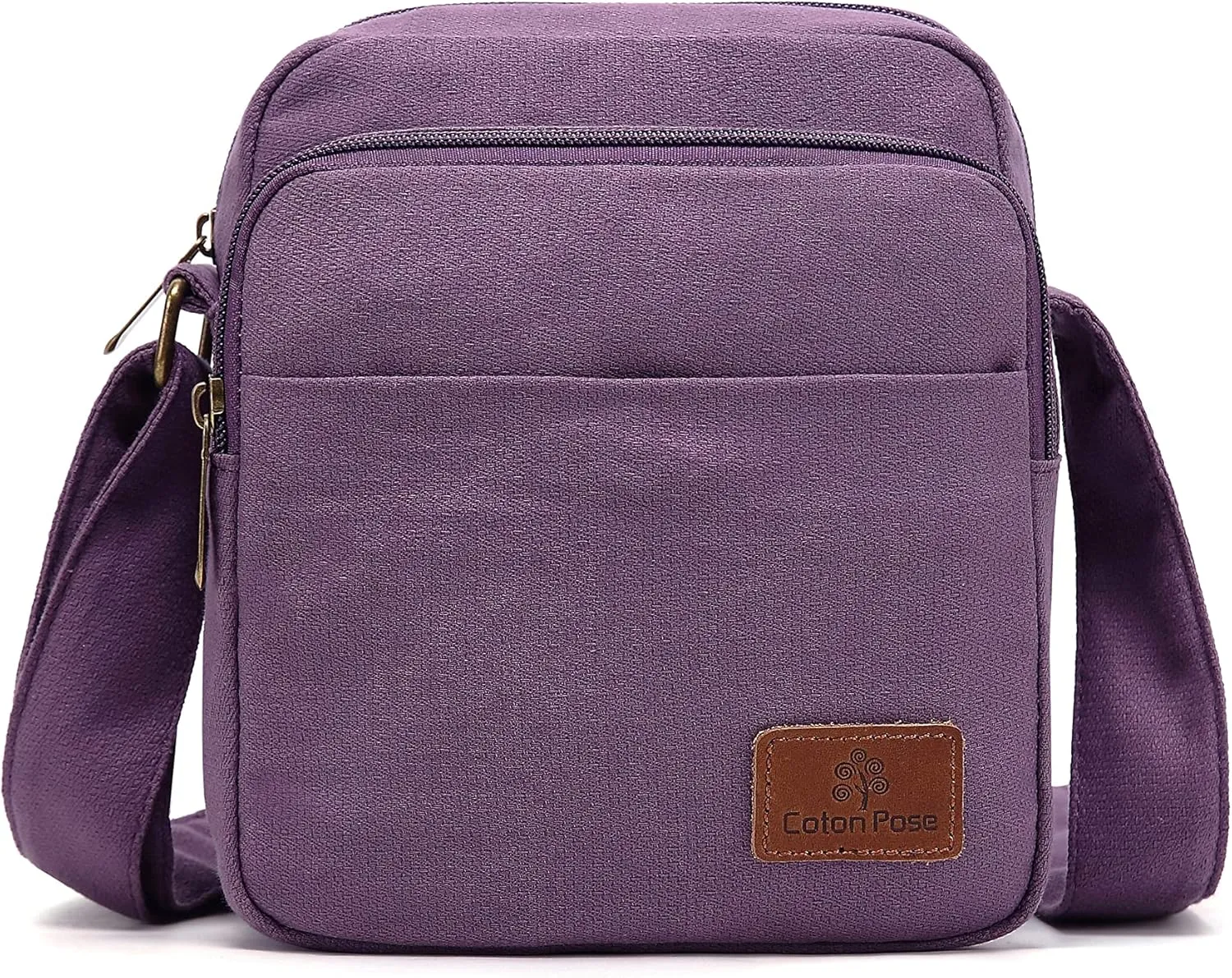 Small Mini Hippie Crossbody Bag Top Zip Canvas Sling Bag Jacquard cloth Hobo Handmade Bags