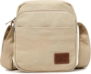 Small Mini Hippie Crossbody Bag Top Zip Canvas Sling Bag Jacquard cloth Hobo Handmade Bags