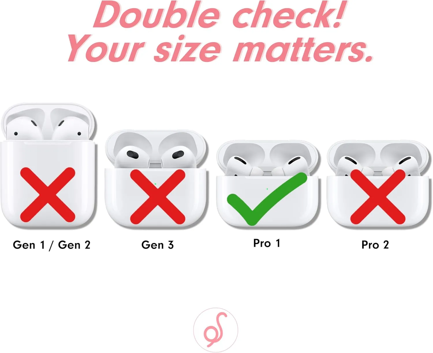 Sonix x Sanrio Cases for AirPods Pro (1st Gen) - Hard Cover, Protective Case for Apple AirPods Pro Gen 1 | Classic Pochacco