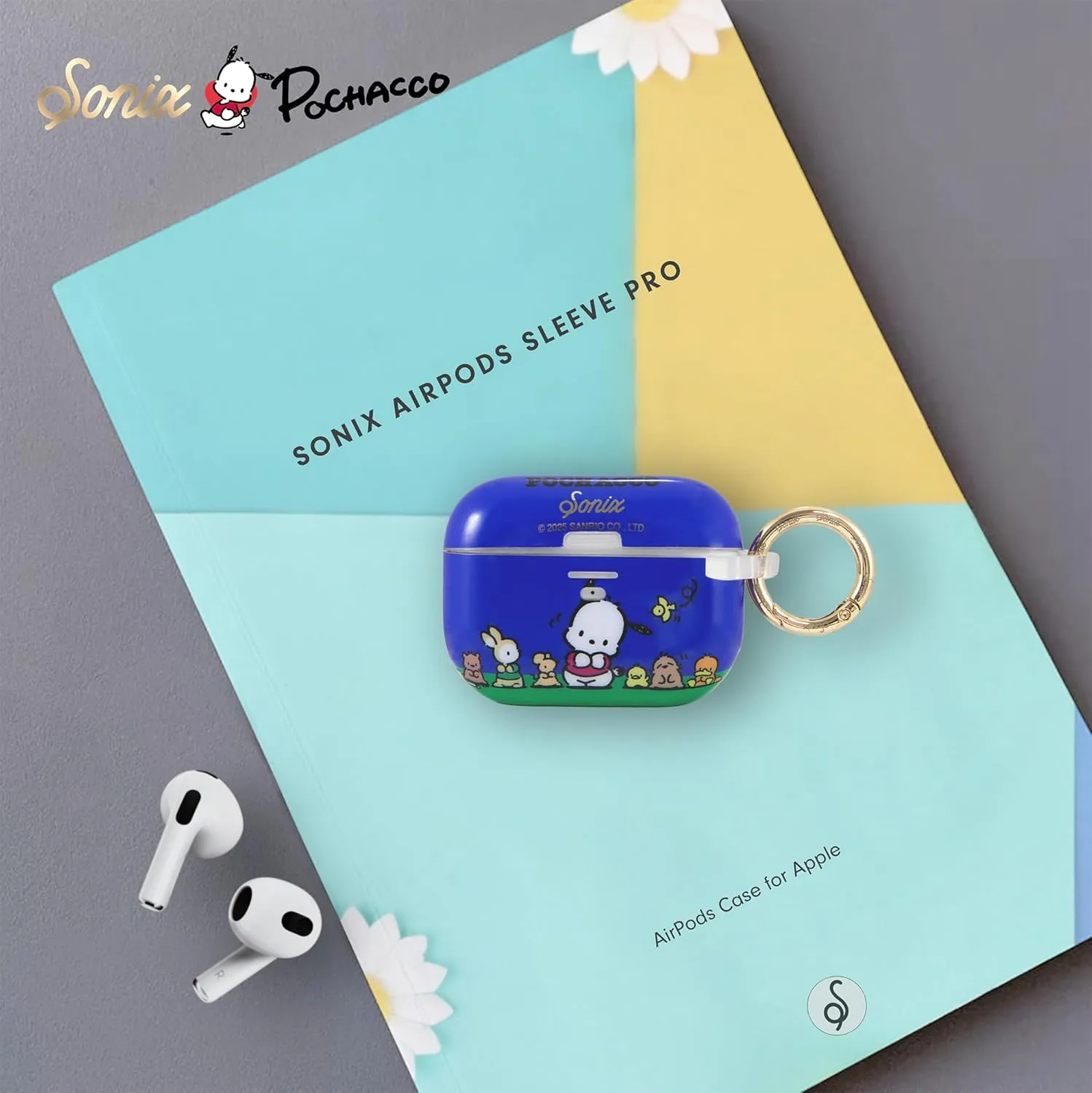 Sonix x Sanrio Cases for AirPods Pro (1st Gen) - Hard Cover, Protective Case for Apple AirPods Pro Gen 1 | Classic Pochacco