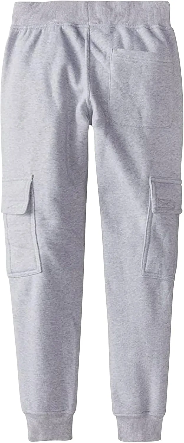 Southpole Big Boys Cargo Pocket Fleece Jogger Pants, Age 8-18