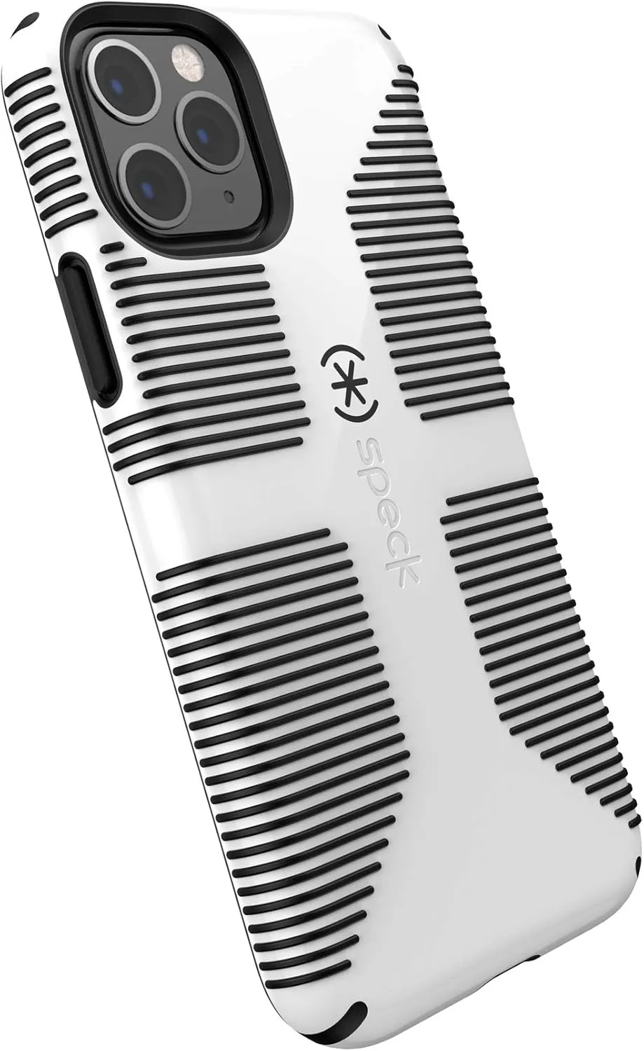 Speck CandyShell Grip iPhone 11 Pro Case, White/Black (128835-1909)