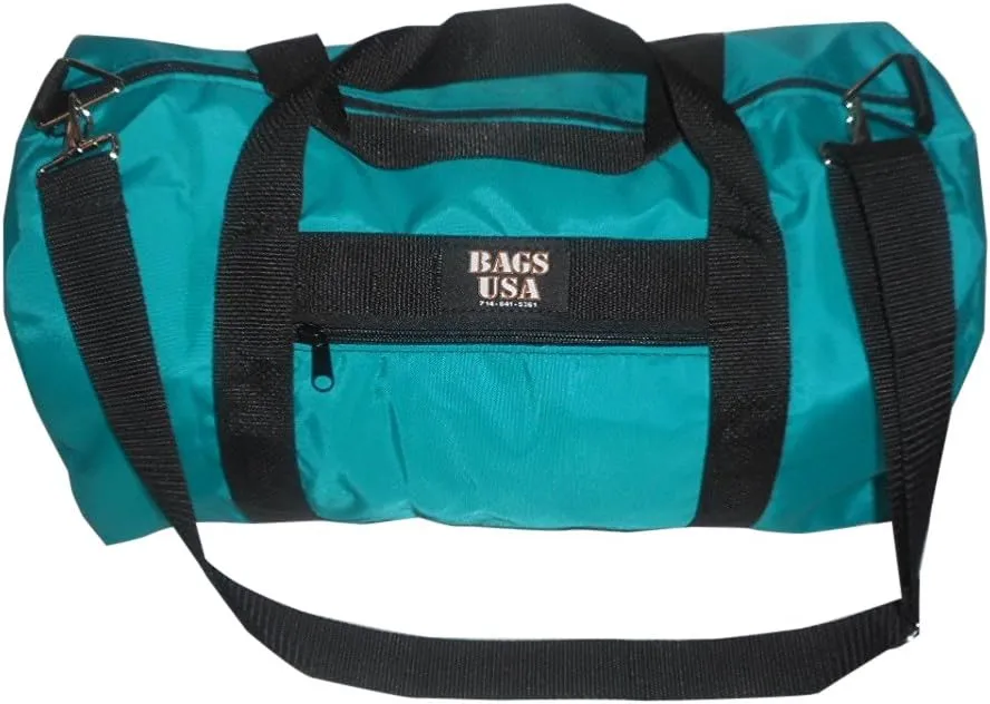 Sport Gym Or Travel Bag With Side Pocket To Hold Id,Keys Or Cellphone Made in USA. Made In USA.