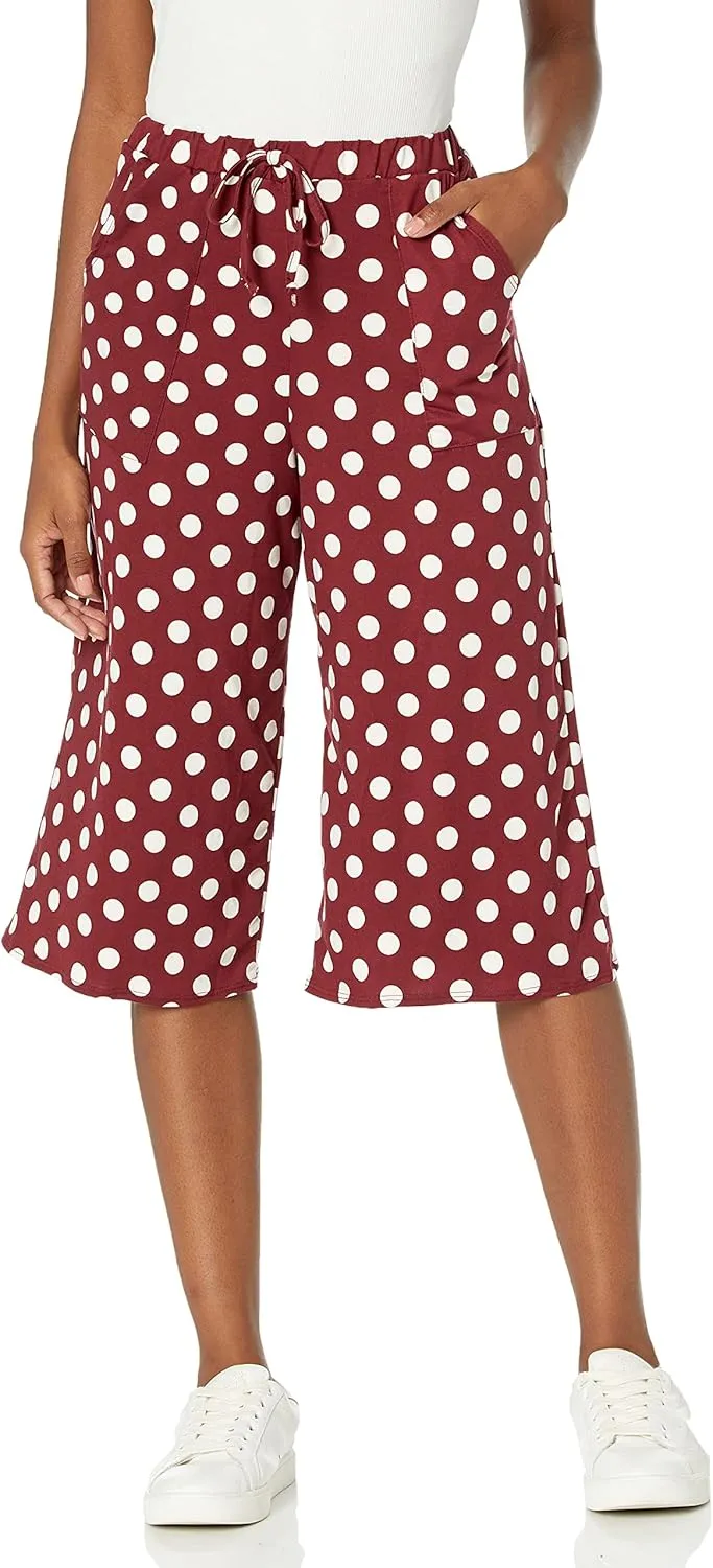 Star Vixen Women's Patch Pocket Cropped Pants