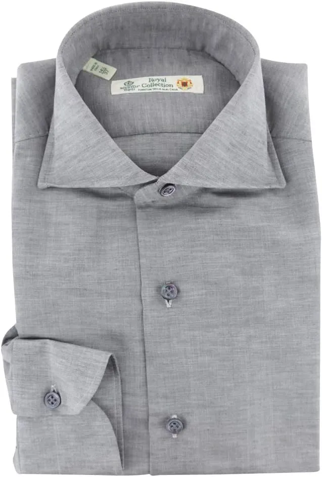 Stripes Button Down Spread Collar Cotton Slim Fit Dress Shirt