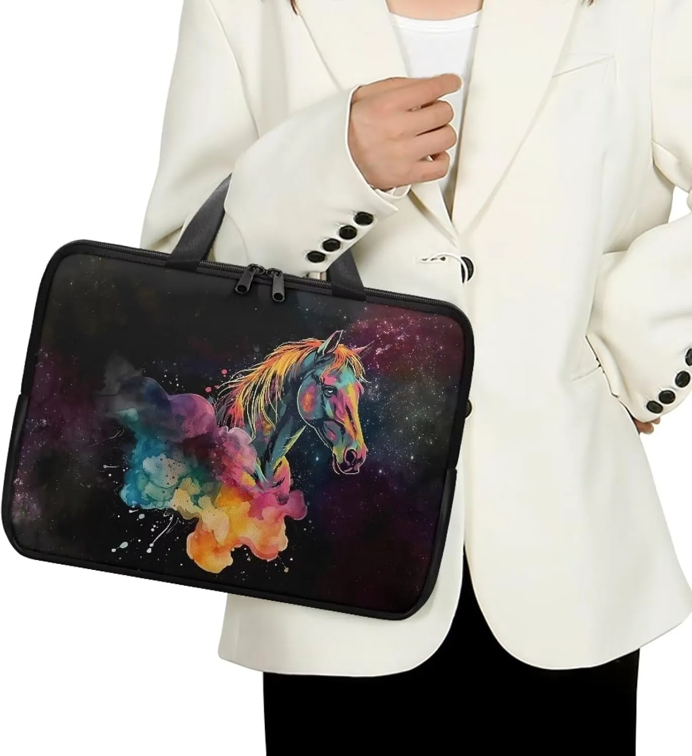 Stylish Laptop Bag,Laptop Tote Bag for 15In 15.6In 17In 17.3In Laptop,Laptop Carrying Case