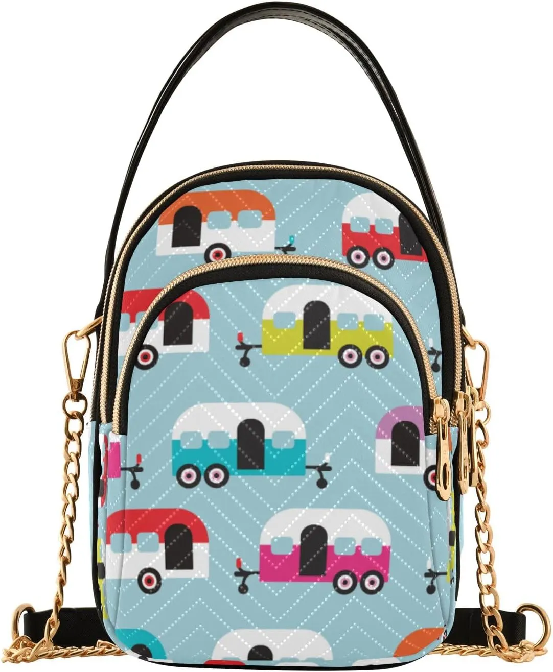 SUABO Crossbody Bag for Women, Cute Phone Purse Detachable Chain Bag Shoulder Handbag Wallet