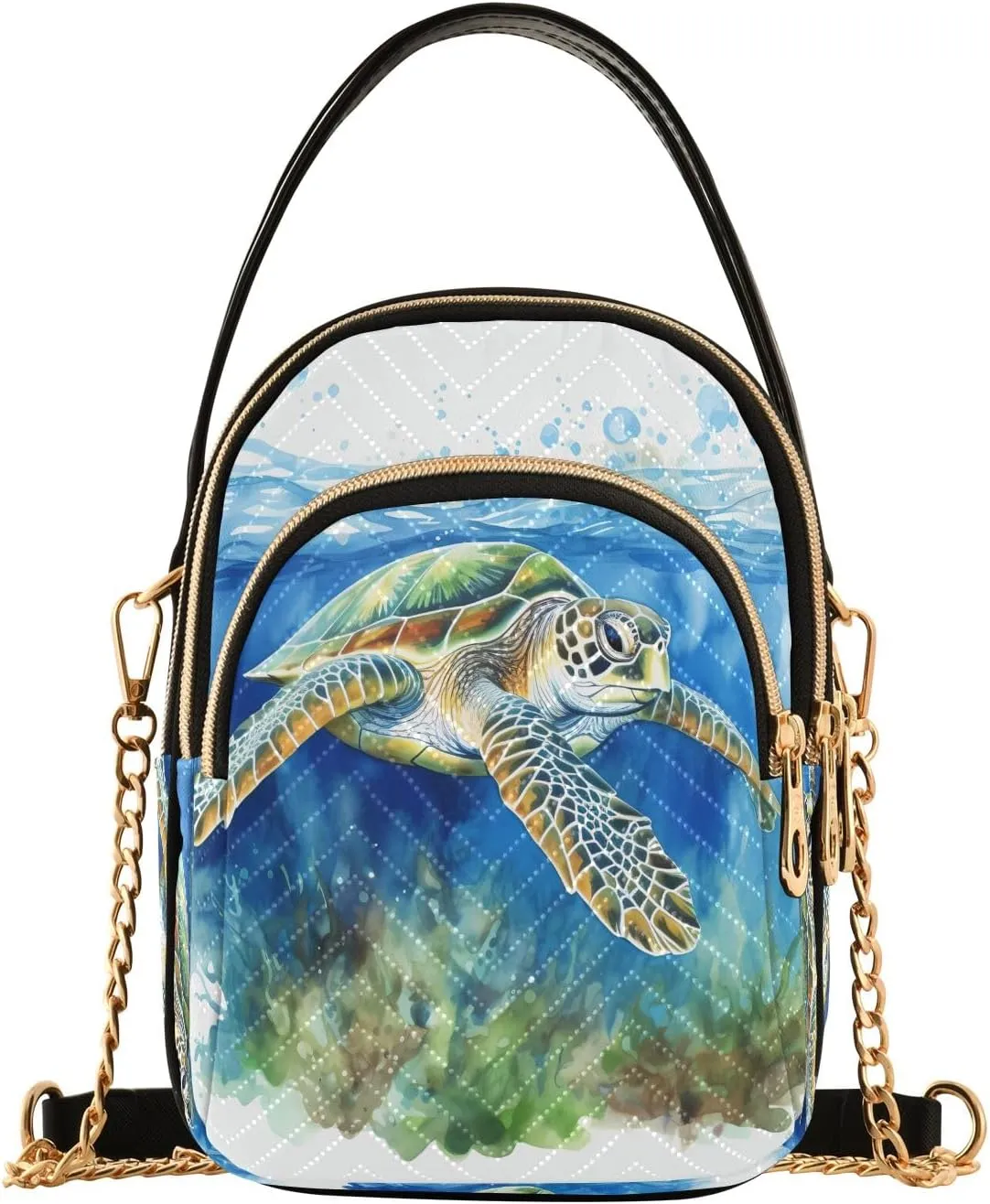 SUABO Crossbody Bag for Women, Cute Phone Purse Detachable Chain Bag Shoulder Handbag Wallet