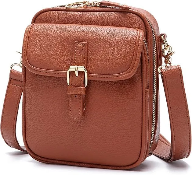 Successivei Urvashi crossbody bag, Zealburst Crossbody Leather Bag,Submarinen Crossbody Leather Bag with Card Slots