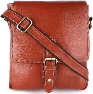 SUNLEXA Real Leather Crossbody Bags for Women, Travel Purse Crossover, Long Over the Shoulder Sling Womens Purses