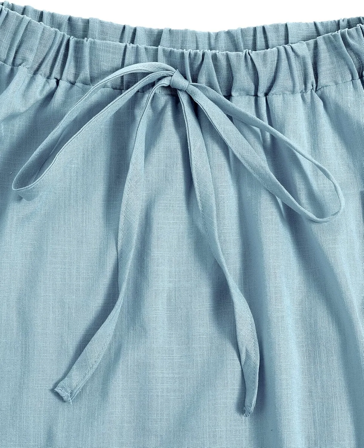SweatyRocks Women's Casual High Waist Pleated A-Line Midi Skirt with Pocket