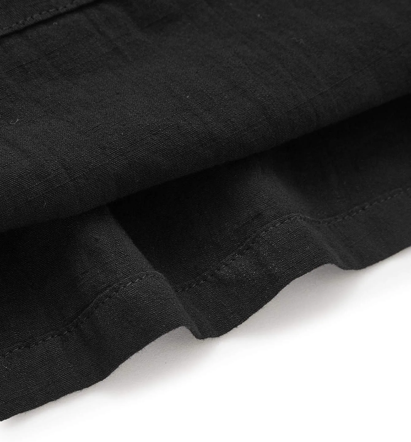 SweatyRocks Women's Casual High Waist Pleated A-Line Midi Skirt with Pocket