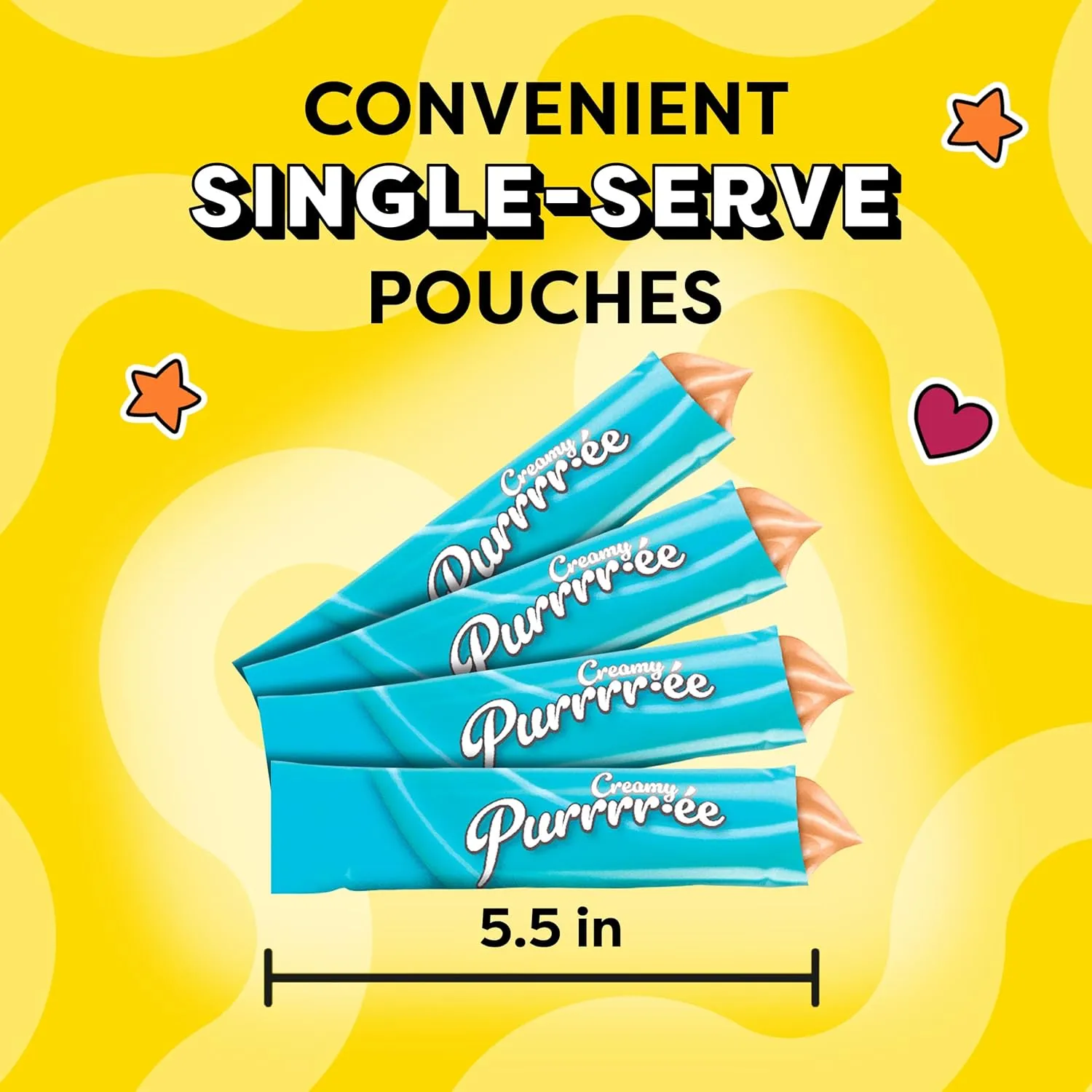 Temptations Creamy Puree with Tuna Lickable, Squeezable Cat Treats, 0.42 Oz Pouches, 4 Count (Pack of 11) - Total 44 Count