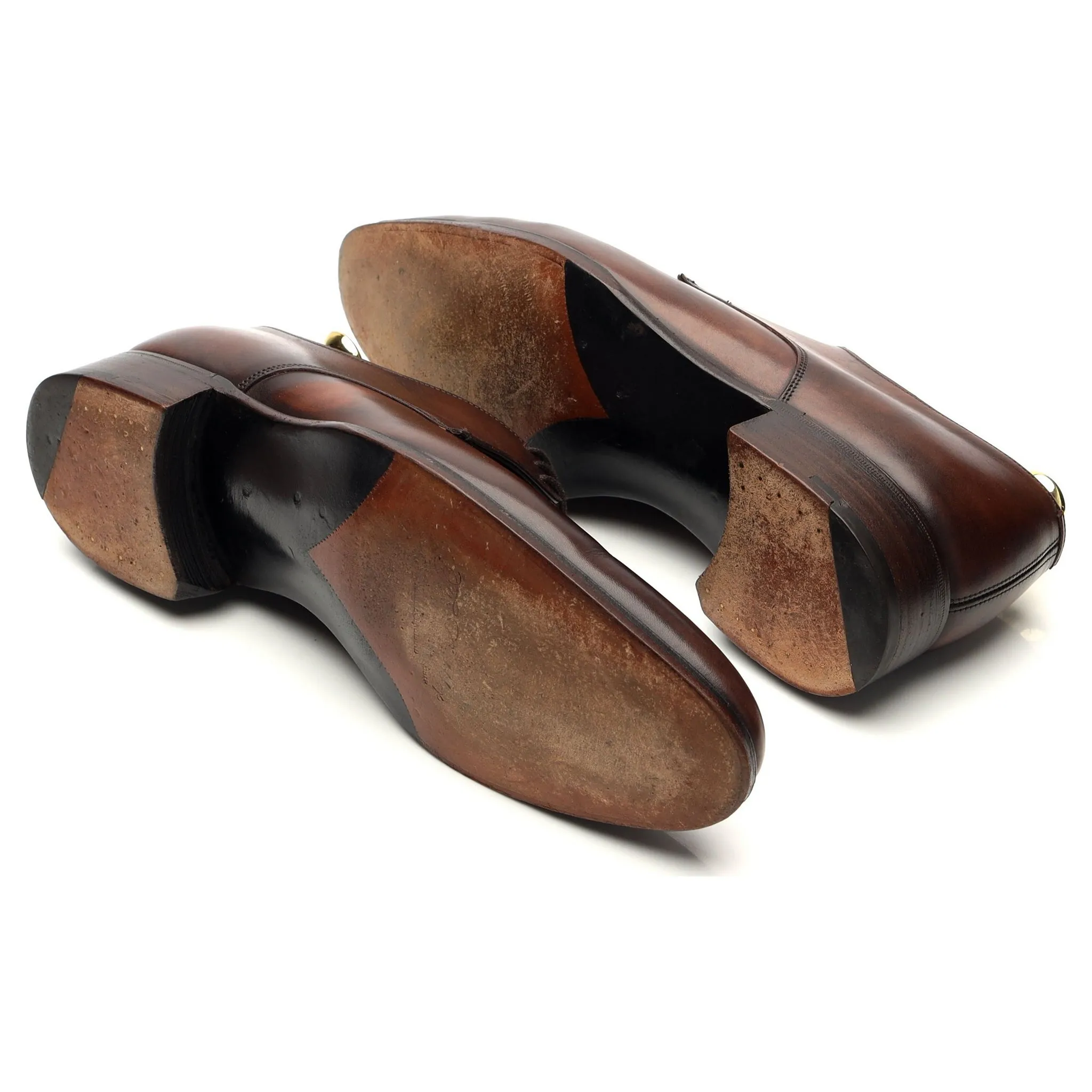 The Cobbler 'Berkley' Brown Museum Leather Derby UK 9.5 F