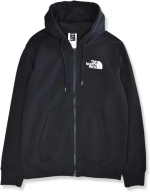 THE NORTH FACE Men's Full Zip Cotton Blend Hooded Sweatshirt,