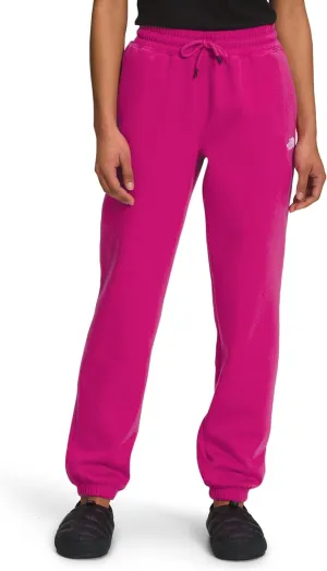 THE NORTH FACE Women's Half Dome Fleece Sweatpant (Standard and Plus Size), Fuschia Pink/TNF White, 3X-Large