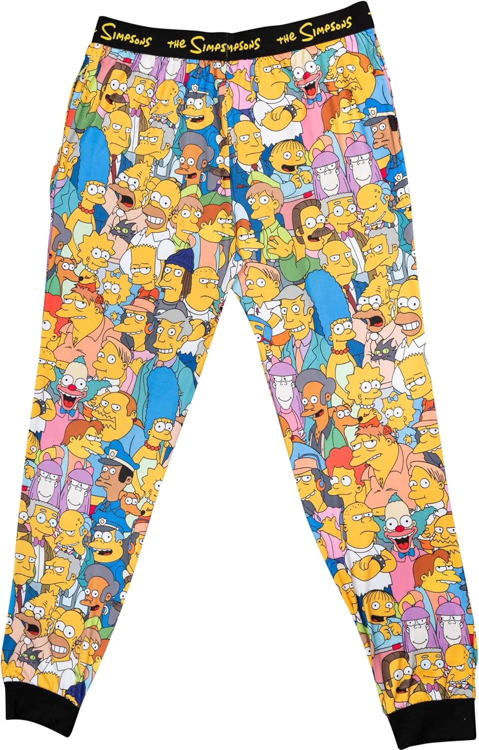 The Simpsons Characters All Together Now Lounge Pants Unisex Adult