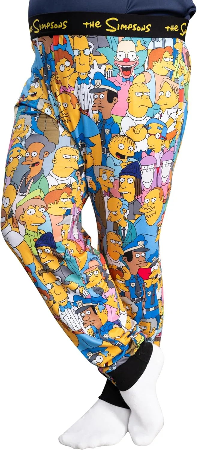 The Simpsons Characters All Together Now Lounge Pants Unisex Adult