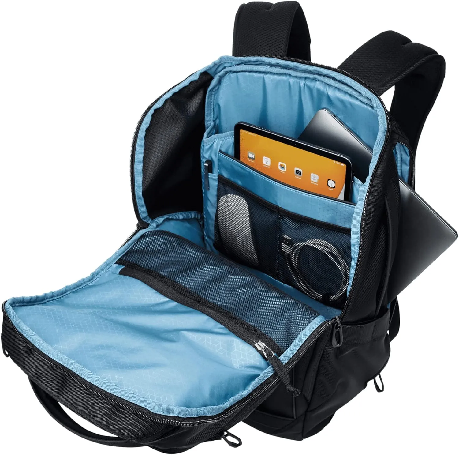 Thule Accent Laptop Backpack New - Hardshell Compartment - Fits MacBook - Recycled Fabric - Hidden & Side Pockets