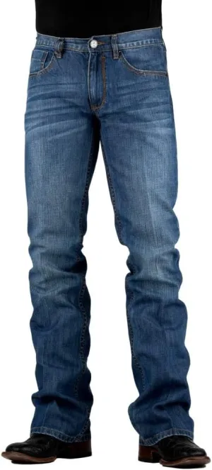 Tin Haul Western Denim Jeans Mens Jagger Fit Blue 10-004-1660-1776 BU