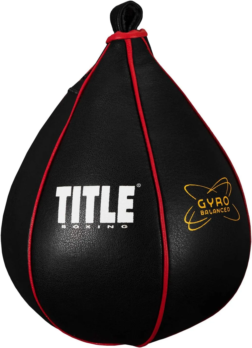 TITLE Boxing Gyro Balanced Leather Speed Bag: Speed Bag for Boxing, Speedbag, Speed Bags, Boxing Speed Bag, Title Speed Bag, Boxing Bag, Boxing Equipment, Punching Bag