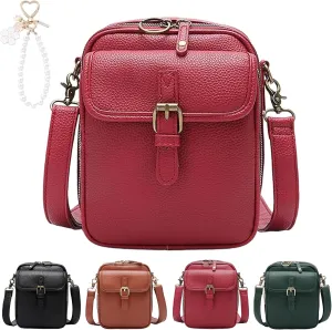 Tojoyride Crossbody Bag, Urvashi Crossbody Bag, Small Crossbody Bags for Women with 10 Rfid Shielding Compartments
