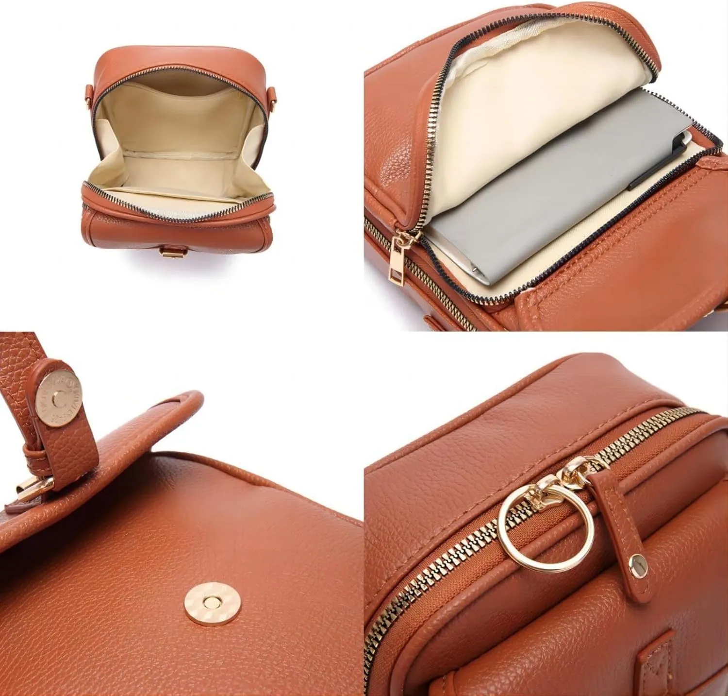 Tojoyride Crossbody Bag, Urvashi Crossbody Bag, Vintage Large Capacity Messenger Bag, Double Layer Large Capacity Mini Bag