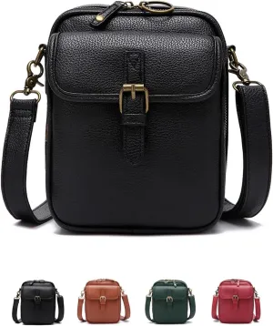 Tojoyride Crossbody Purse, Vintage Urvashi Crossbody Bag, Multifunctional Mini Bag with Card Slots Anti-Theft Zipper