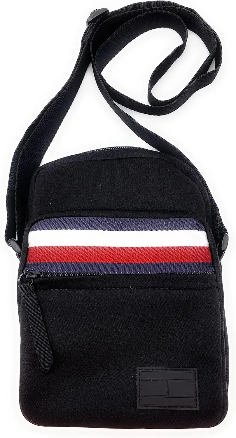 Tommy Hilfiger Camera Bag I Crossbody I Shoulder Bag I Shoulder Bag I 20 x 18 x 5 cm I TH Logo I Mobile Phone Case I Black I Women's Bag I Women Bag0018, red, Einheitsgröße