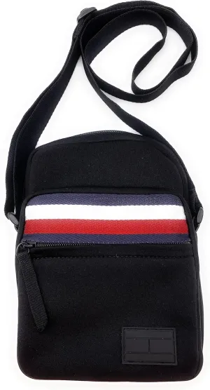 Tommy Hilfiger Camera Bag I Crossbody I Shoulder Bag I Shoulder Bag I 20 x 18 x 5 cm I TH Logo I Mobile Phone Case I Black I Women's Bag I Women Bag0018, red, Einheitsgröße