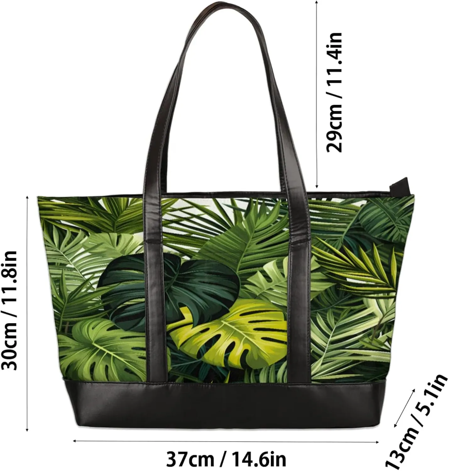 Tote Bag for Women with Zipper, Laptop Tote Bags Laptop Sleeve Case Shoulder Bag Messenger Bags