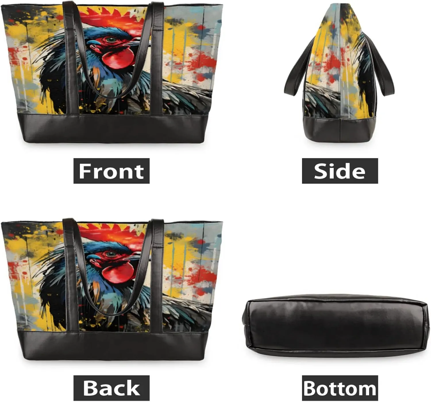 Tote Bag for Women with Zipper, Laptop Tote Bags Laptop Sleeve Case Shoulder Bag Messenger Bags