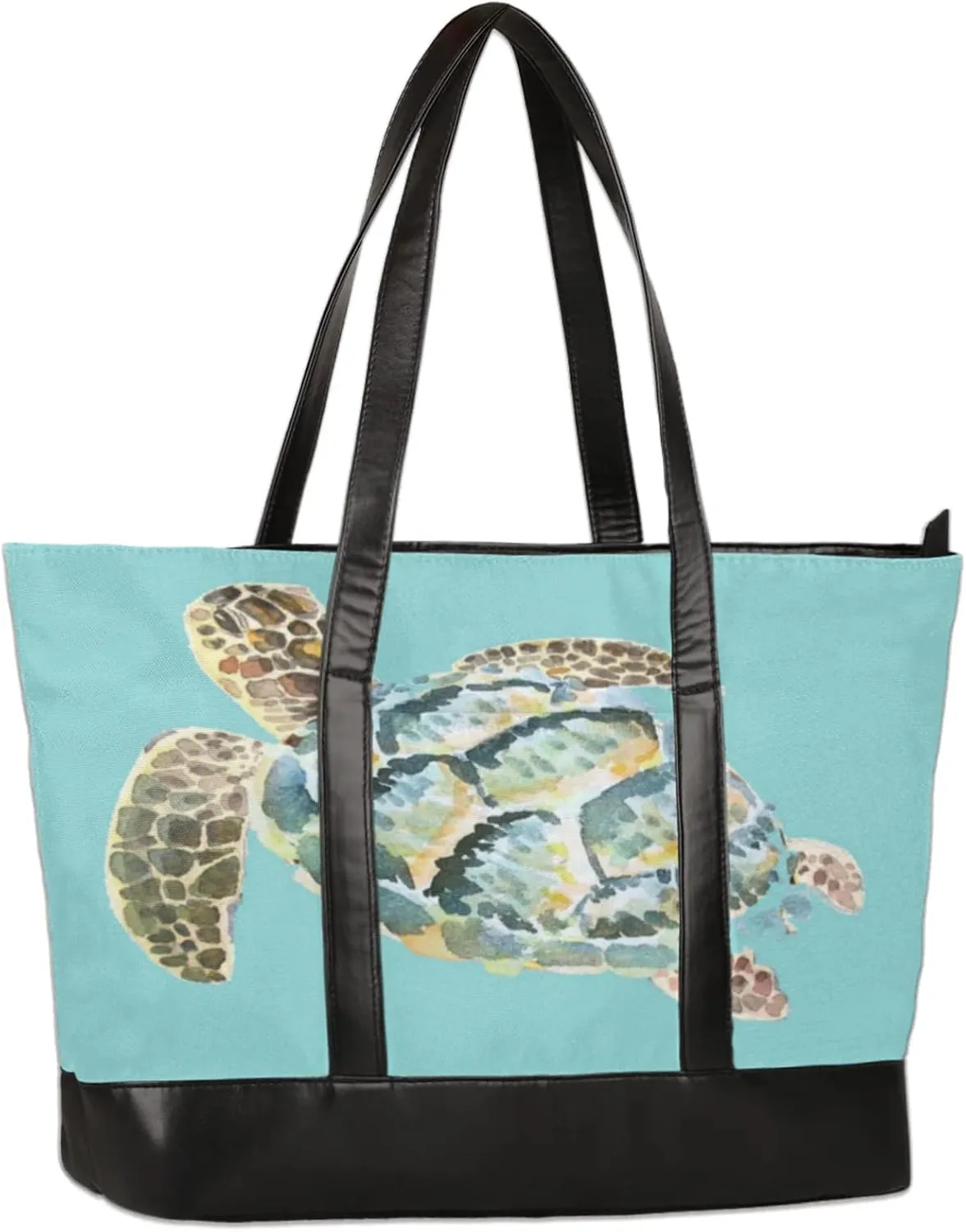 Tote Bag for Women with Zipper, Laptop Tote Bags Laptop Sleeve Case Shoulder Bag Messenger Bags