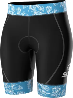 Triathlon Shorts Women, Premium FX Fabric - Womens Tri Shorts for All abilities. Super Comfy Womens Triathlon Shorts