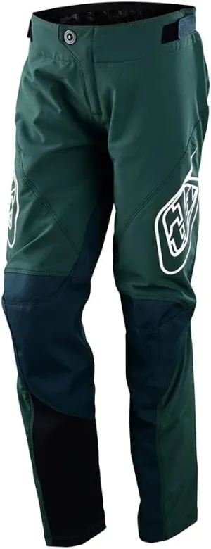 Troy Lee Designs Mountain Bike Cycling Bicycle Riding MTB Pants for Youth, Sprint Pant (26, Ivy)