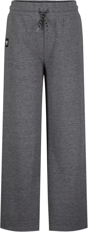Under Armour Girls' Outdoor Wide Leg Pant, Lightweight Fabric & Drawstring Closure