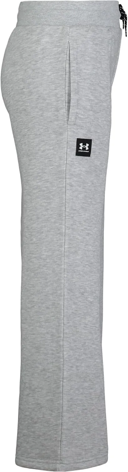 Under Armour Girls' Outdoor Wide Leg Pant, Lightweight Fabric & Drawstring Closure