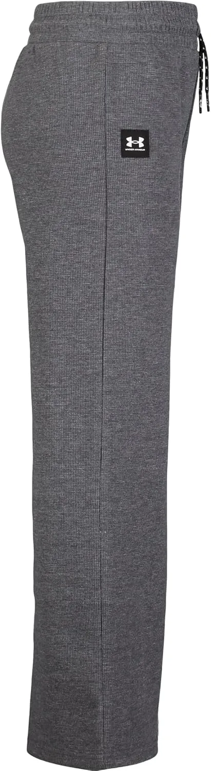 Under Armour Girls' Outdoor Wide Leg Pant, Lightweight Fabric & Drawstring Closure